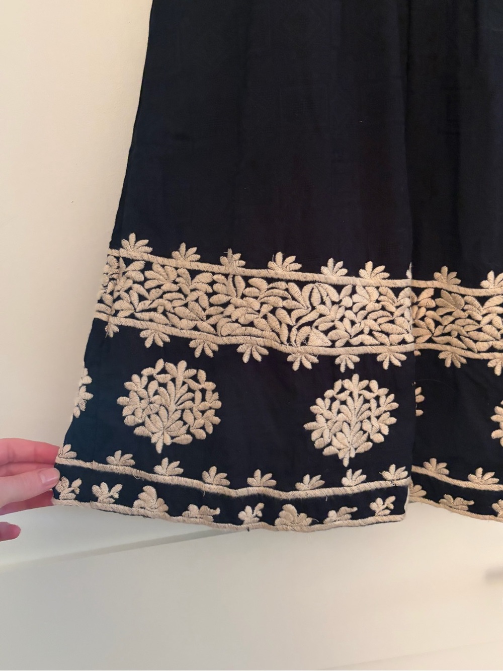 Anthropologie Black Summer Dress/Cover-Up - Picture 2 of 3